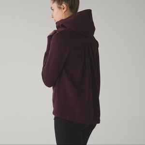 Lululemon Pleat to Street scuba hoodie
